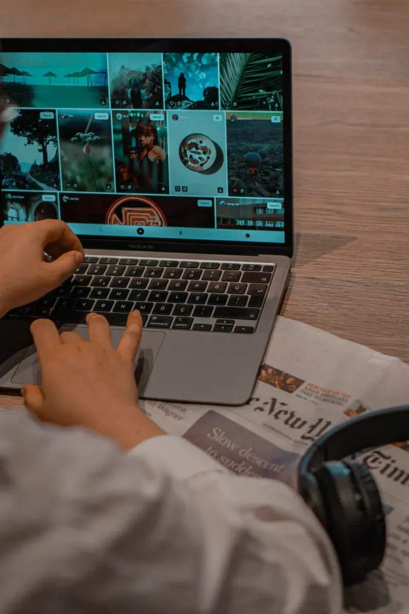 Social media strategy development